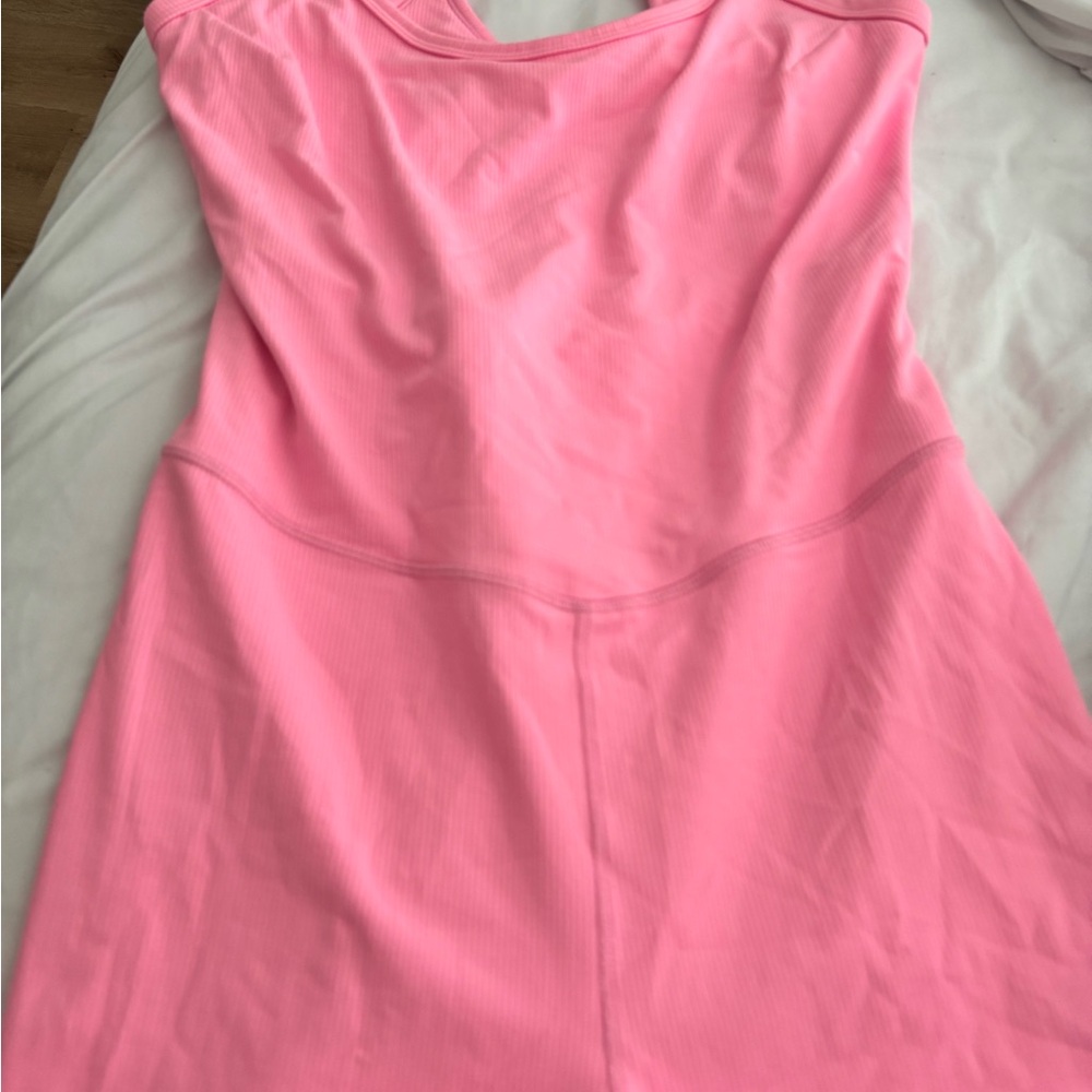 Pink Sleeveless Dress